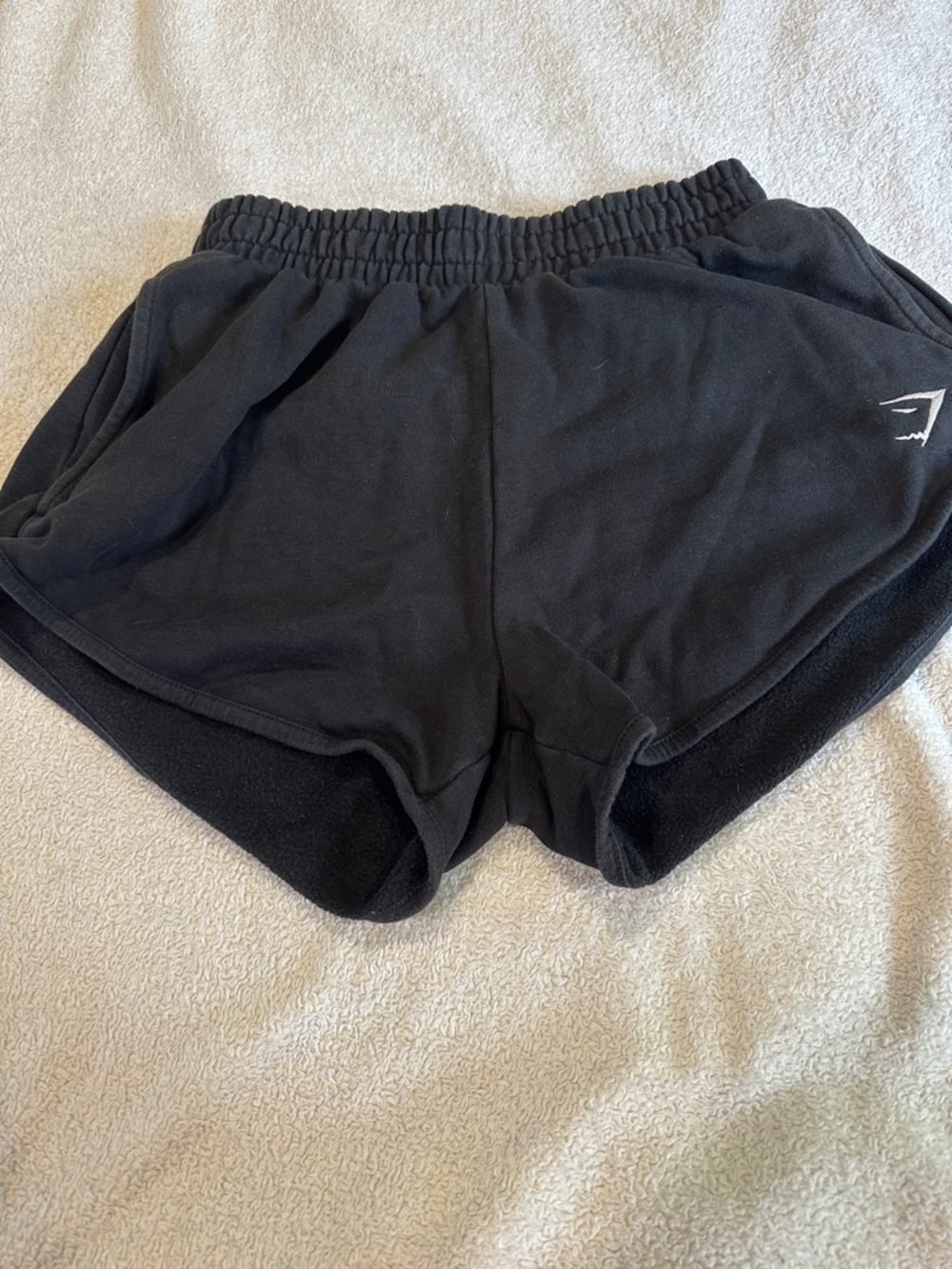 Black Women's Active Shorts - Comfortable Everyday Fit size XS